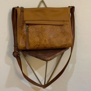 The Sak brown leather purse